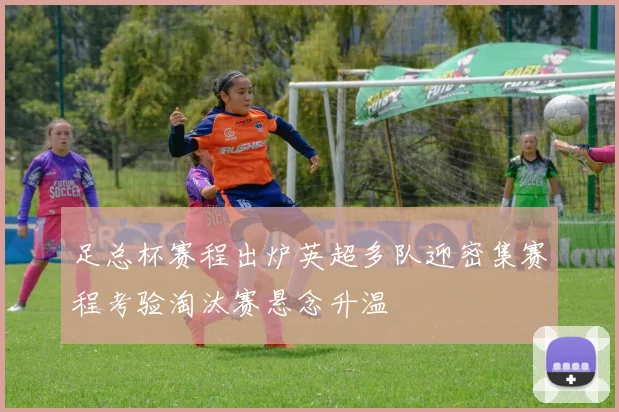 足总杯赛程出炉英超多队迎密集赛程考验淘汰赛悬念升温