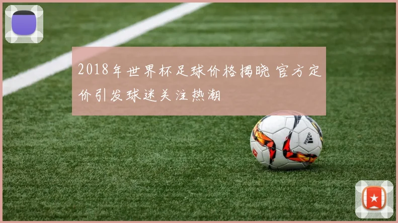 2018年世界杯足球价格揭晓 官方定价引发球迷关注热潮
