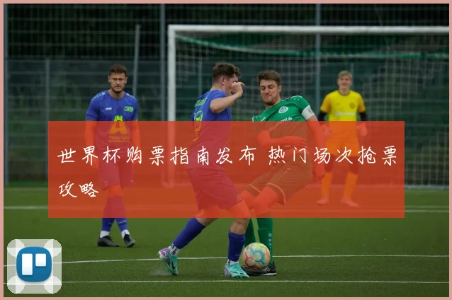 世界杯购票指南发布 热门场次抢票攻略
